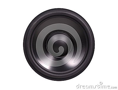 Modern speaker isolated Stock Photo