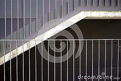 Modern staircase Stock Photo