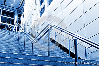 Modern stairs Stock Photo