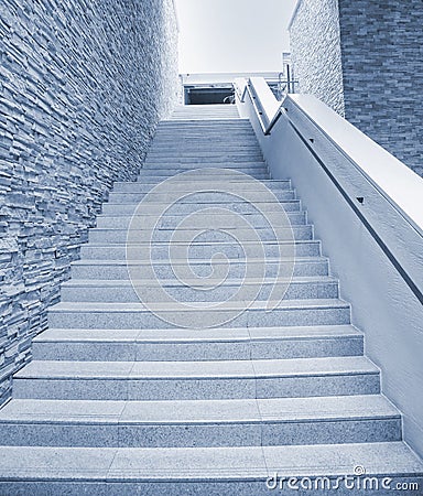 Modern stairs Stock Photo