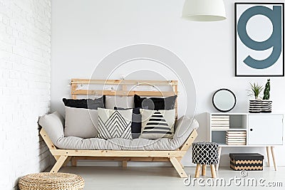 Living room design Stock Photo