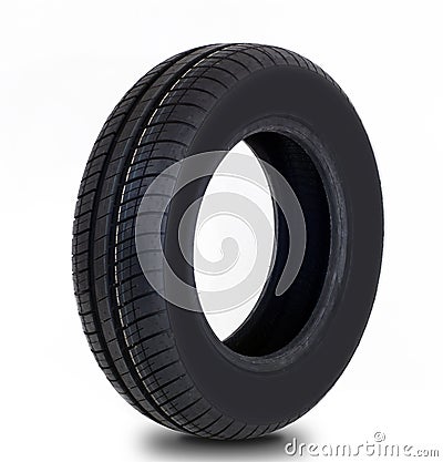 Modern summer car tire Stock Photo