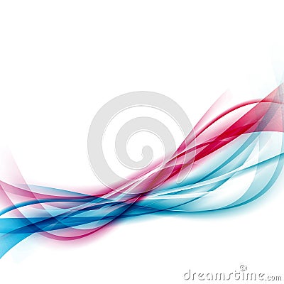 Modern swoosh abstract smooth hi-tech line Vector Illustration