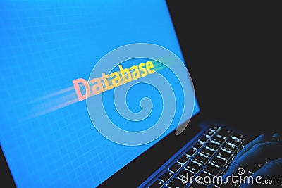 Modern system database for the development of complex software Stock Photo