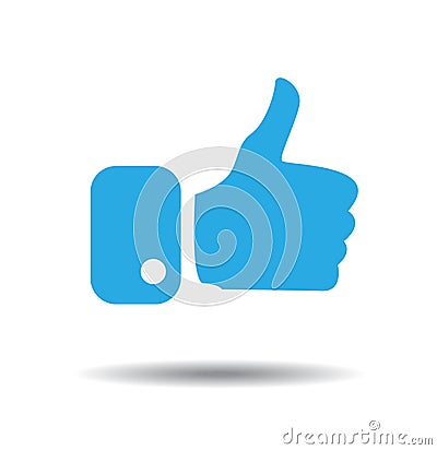 Modern Thumbs Up Icons Vector Illustration