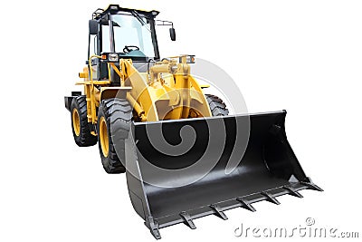 Modern tractor. Stock Photo