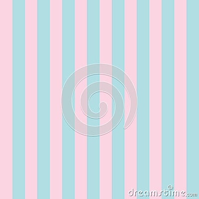 Modern and trendy vertical pink and teal thick parallel lines stripy pattern design element Vector Illustration