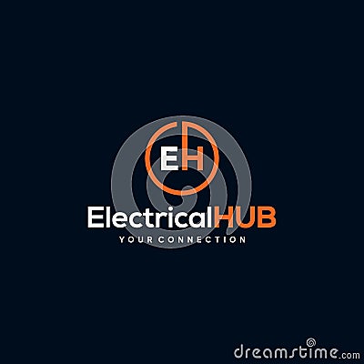 Modern and unique electric company logo design #1 Vector Illustration