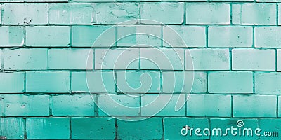 Modern Urban Gradient Mint Green Teal Wall Texture Perfect For Advertising Mockups, Wallpaper Desig Stock Photo