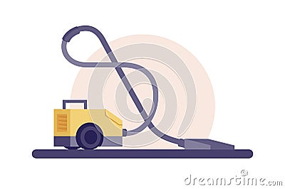 Modern vacuum cleaner Vector Illustration