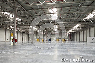 Modern Warehouse Stock Photo