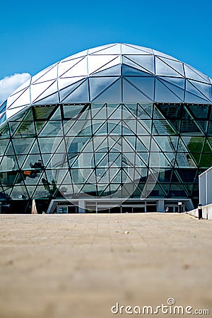 Modern whale shaped building Editorial Stock Photo