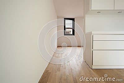 Modern white kitchen, detail Stock Photo