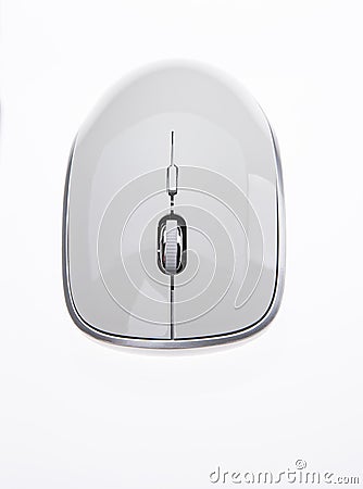 White Computer Mouse input device Stock Photo