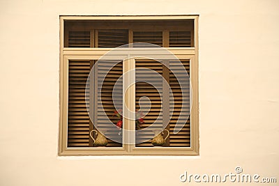 Modern window symetry Stock Photo
