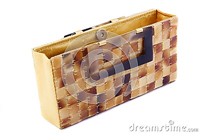 Modern woman's purse Stock Photo