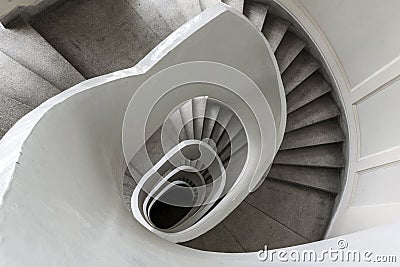 Modernist staircase Stock Photo