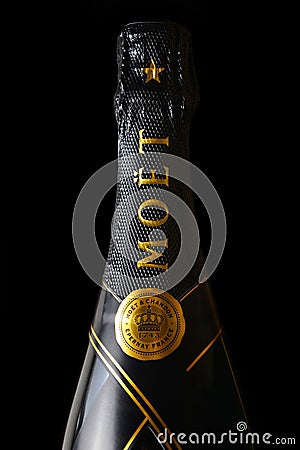 Moet & Chandon champagne Editorial Stock Photo
