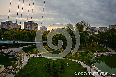 Moghioros park Stock Photo