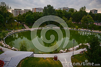 Moghioros park Stock Photo