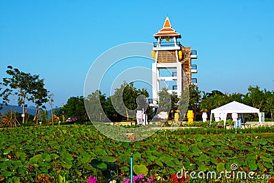 Moh lignite mine at Thailand Stock Photo