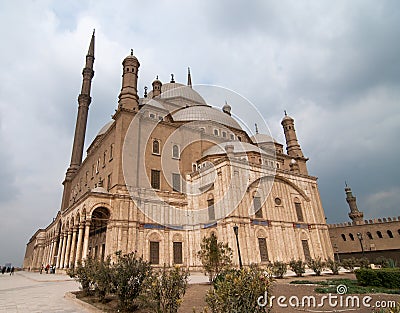 Mohamed Ali Mosque, Saladin Citadel - Cairo, Egypt Editorial Stock Photo