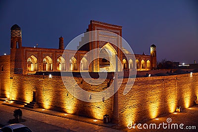 Mohammed Rakhim Khan Madrassah in Khiva Stock Photo