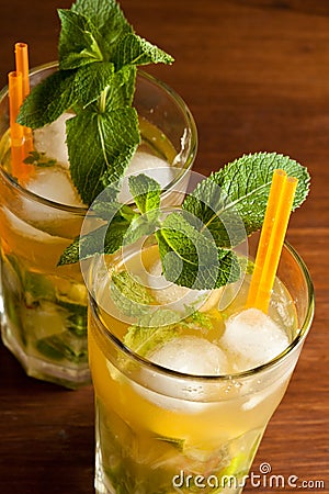 Mojito Cocktail Stock Photo