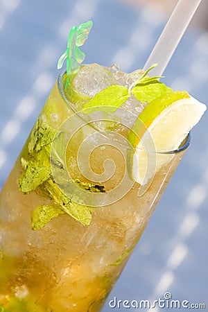 Mojito cocktail Stock Photo