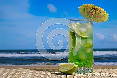 Mojito cocktail Stock Photo