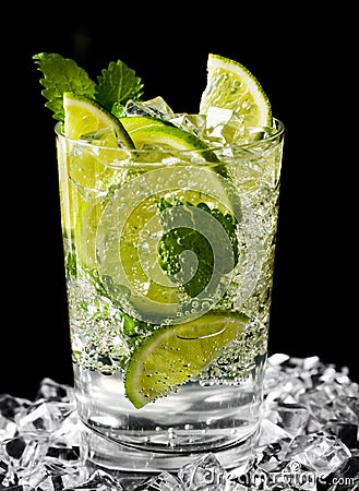Mojito cocktail Stock Photo