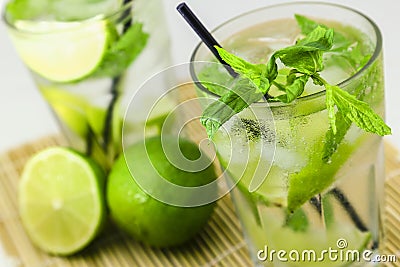 Mojito Cocktail Stock Photo