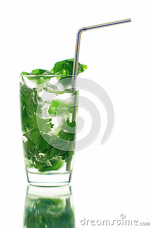 Mojito long drink Stock Photo