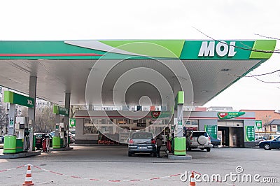 Mol gas station Editorial Stock Photo