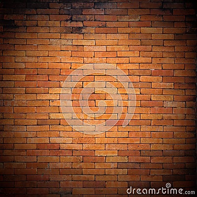 Molder brick wall background Stock Photo