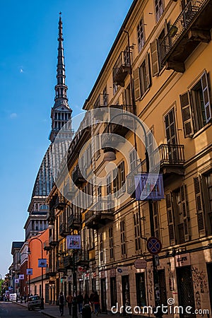 Mole Antonelliana Editorial Stock Photo