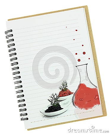 Molecular gastronomy Stock Photo