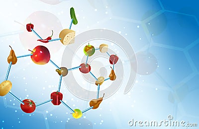Molecular gastronomy Vector Illustration