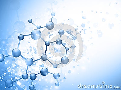 Molecule Vector Illustration