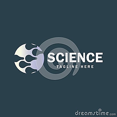 molecule science logo vectorr illustration template design Vector Illustration