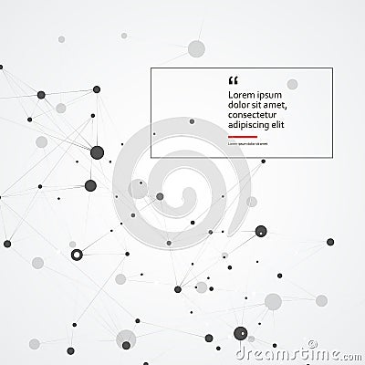 Molecule structure scientific basis of connect molecules for medicine, scientific and technical chemistry. Vector Vector Illustration