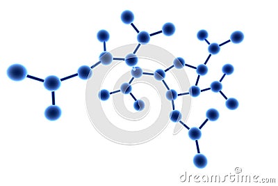 Molecules Stock Photo