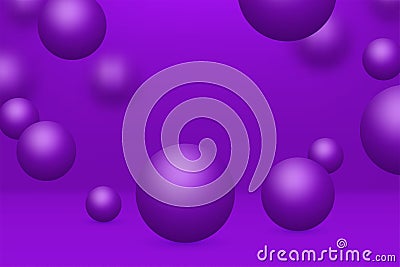molecules spheres abstract background. Vector Illustration Vector Illustration