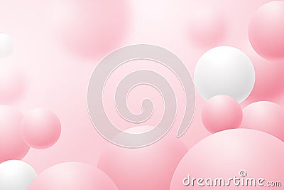 molecules spheres abstract background. Vector Illustration Vector Illustration