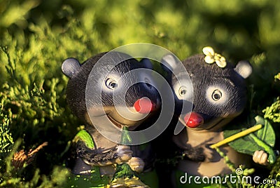 Moles Stock Photo