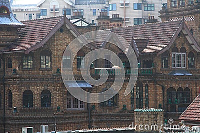 Moller Villa in Shanghai Editorial Stock Photo