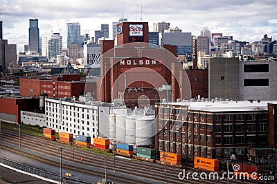 Molson Brewery Editorial Stock Photo