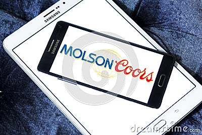 Molson Coors Brewing Company logo Editorial Stock Photo