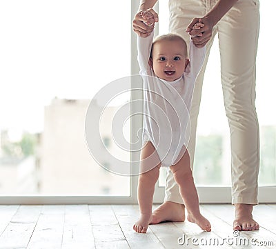 Mom and baby Stock Photo