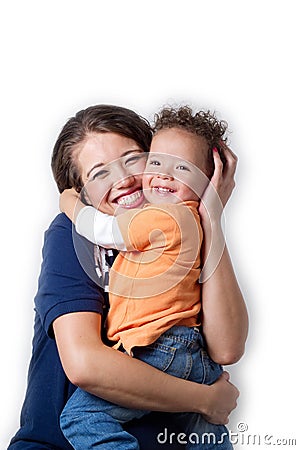 Mom and child Stock Photo